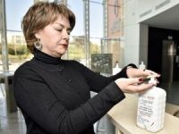 Manisa CBÜ kendi dezenfektanını üretti
