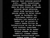 Oyuncu Cansın Çekili korona virüse yakalandı
