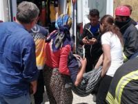 2 otomobilin çarpıştığı kazada 5 kişi yaralandı