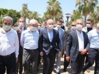 Bakan Karaismailoğlu, Çamlıbel Balıkçı Barınağında incelemelerde bulundu