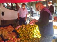Pazarlar’da ilçe pazarı kapatıldı