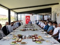 Vali Bilmez şehit babaları ve gazilerle bir araya geldi