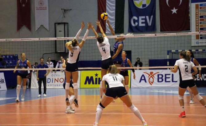 Aydın Büyükşehir, MCM-Diamant Kaposvar’ı 3-0 mağlup etti