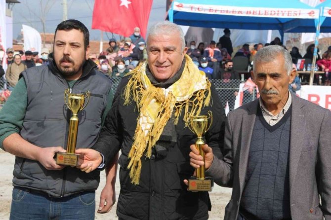 Efeler’de develer kıran kırana mücadele etti