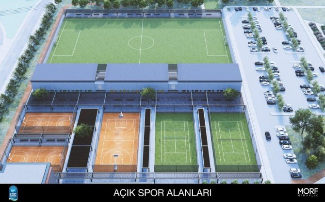 Osmanli Park Ve Alibeykoy Spor Tesisleri Yenileniyor
