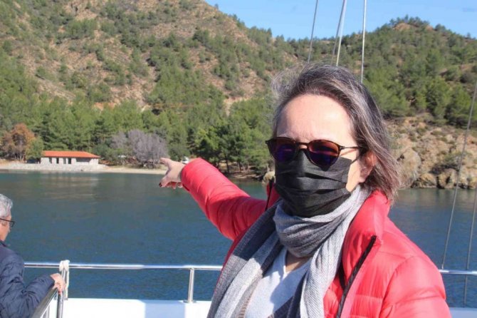 Göcek’te koylardaki kaçak yapılaşma yerinde incelendi