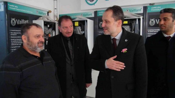 Yeniden Refah Partisi Genel Başkanı Fatih Erbakan Bilecik’te