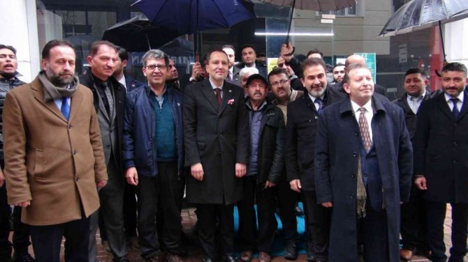 Yeniden Refah Partisi Genel Başkanı Fatih Erbakan Bilecik’te