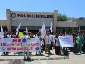 Hasta Yakınlarının Şiddetinden Odaya Sığınarak Kurtuldular