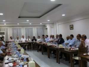 Demirci’de Tayini Çıkan Komutana Veda Yemeği