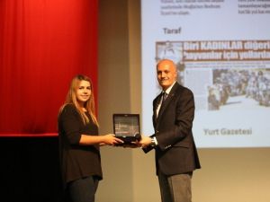 “Cesur Yürek” Gülşah’a Üniversitesinden Ödül