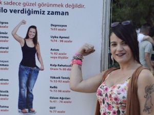 Genç Kız, 105 Kilogramdan 60 Kilograma Düştü
