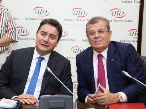Ali Babacan’dan ATO’ya Ziyaret