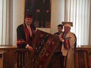 Dr. Mustafa Aydın’a Fahri Doktora Unvanı Verildi