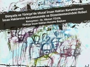 İnsan Hakları Kurumlarının Rolü Masaya Yatırılacak