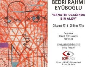 Bedri Rahmi Eyüboğlu Sergisi İKÜ’de Sanatseverlerle Buluşuyor