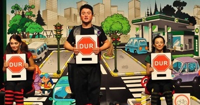 Göktürklü Çocuklar Trafik Kurallarını Eğlenerek Öğrendi