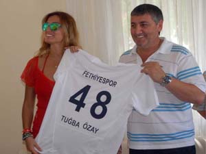 Tuğba Özay’dan Fethiyespor Tesislerine Ziyaret