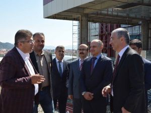 AK Parti Heyeti, Ortaca Devlet Hastanesi’nde İncelemelerde Bulundu