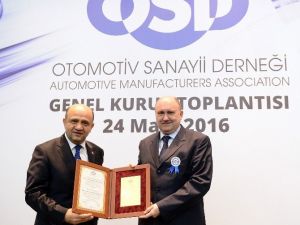 Otomotiv Sanayi Derneği (Osd) Yan Sanayi Ve İhracat Başarı Ödülleri Töreninde Türktraktör’e 2 Ödül Birden