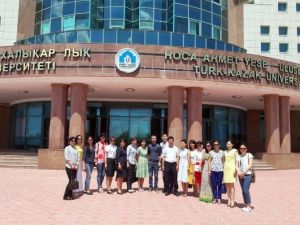 Ahmet Yesevi Üniversitesinde Türkçe Yeterlik Sınavı Heyecanı