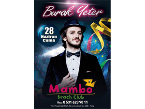 Mambo Beach Club 4. Yaş Gününü Kutluyor