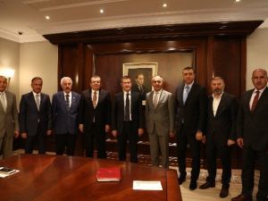 ATO’dan Başbakan Yardımcısı Canikli’ye Ziyaret