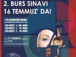 Gaü 2. Burs Başvuruları 15 Temmuz’da Sona Eriyor