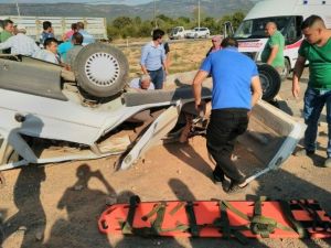 Uşak’ta Trafik Kazası; 1 Ölü 3 Yaralı