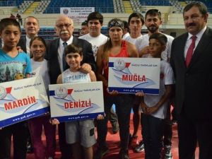 Ortacalı Burcu Nur, Kick Boksta Türkiye Üçüncüsü Oldu