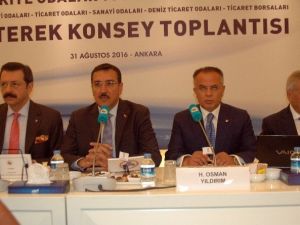 Bakan Tüfenkci, Tobb Müşterek Konsey Toplantısı’na Katıldı