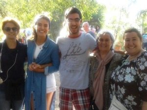 Manisalı Engelli Deniz ‘Rüzgarın Kalbi’ Dizi Setini Kahkaha Boğdu