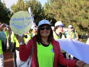 Başkent’te Lenfomaya Karşı Farkındalık Yürüyüşü