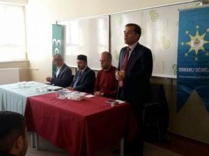 Osmanlı Ocakları Liselerde Seminerlere Başladı