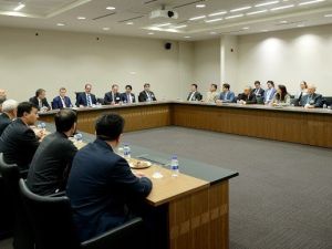 Avrasya Düşünce Kuruluşları Temsilcileri Cumhurbaşkanlığını Ziyaret Etti