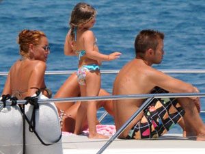 Ünlü Çift Cennet Koyunda