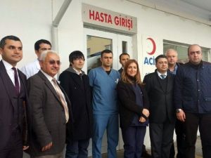 Hasta Yakınından Doktora Saldırı