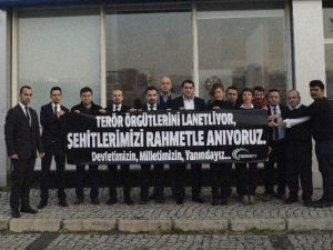 Gönül Coşkun: "Devletimizin Ve Milletimizin Yanındayız"