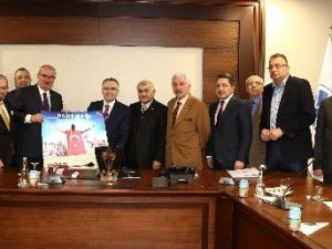 Ato Yönetimi Maliye Bakanı Ağbal’ı Ziyaret Etti