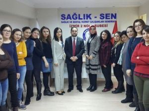 Sağlık Sen İzmir 2 Nolu Şube Kadın Kolları Komisyonu Oluşturuldu