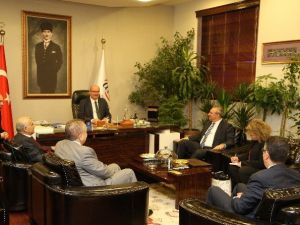 İsrail Büyükelçisi Ato’yu Ziyaret Etti