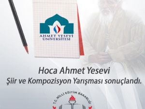 Hoca Ahmet Yesevi Şiir Ve Kompozisyon Yarışması Sonuçlandı