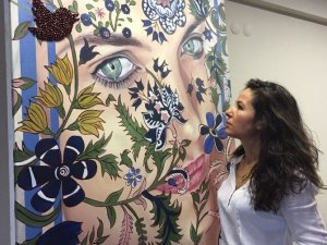 Darbe Girişimine Karşı Koyan Kadınlar Tuvale Yansıdı