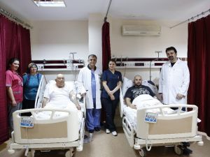 Adaş Olan Dede Torun Aynı Anda Ameliyat Oldu