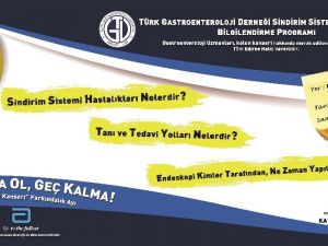 TGD, ’Sindirim Sistemi Hastalıkları Bilgilendirme Programı’na başlıyor