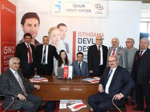 ATO istihdam fuarında stant açtı