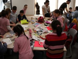 İlkokul öğrencileri, giyilebilir teknoloji ürünleri tasarladı