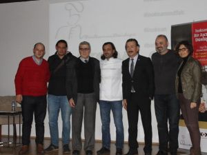 Mutfağın ustası yarının şefleriyle buluştu