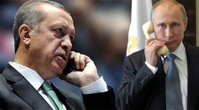 Cumhurbaşkanı Erdoğan, Putin ile telefonda görüştü