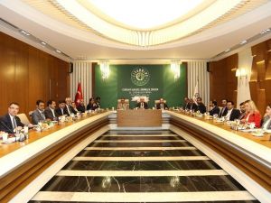 ATO Başkanı Baran, Pakistan Ulusal Meclisi Savunma Üretim Daimi Komitesi Başkan ve Üyelerini konuk etti